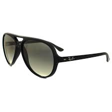 Details About Ray Ban Sunglasses Cats 5000 4125 601 32 Black Grey