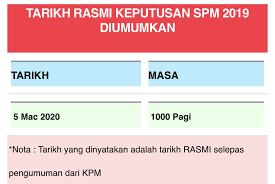 Tarikh semakan keputusan hebahan kedua rayuan upu online lepasan spm/setaraf. Semakan Keputusan Spm 2019 Online Sms Denaihati