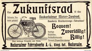 Original Werbung Anzeige 1902 Neckarsulmer Motor Zweirad Fahrradwerke Neckarsulm Ca 135 X 75 Mm Artikelnummer 443047501 Fahrrad Werbung Motor