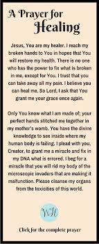 Prayer For Healing In Wealth Health Prayers For Healing Healing Quotes Inspirational Prayers