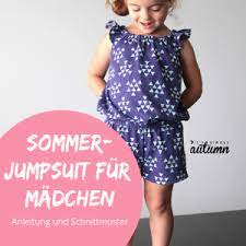 There are 19 schnittmuster kinder for sale on etsy, and. Sommer Jumpsuit Fur Kinder Kostenlose Anleitung Mit Schnittmuster