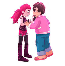 Human Spinel and Steven by Natuski