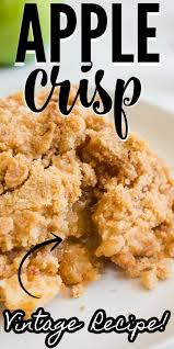 Apple Crisp Without Oats In 2020 Apple Crisp Apple Crisp Without Oats Dessert For Dinner