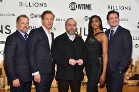 Some Of The Cast Of Billions On Showtime Billions Showtime Tv Show Casting Comic Book Characters