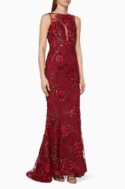 فستان سهرة جاكلين دانتيل مزين بترتر فساتين فستان اسعار ماركات عالمية فخمة راقية ايلي زيتوني Dresses Formal Dresses Red Formal Dress