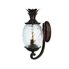 This same installation height can be shared on each side of your side doorway or next to your garage door. Acclaim Lighting Lanai Collection 2 Light Black Coral Outdoor Wall Lantern Sconce 7501bc The Home Depot