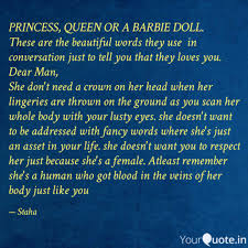 Princess Queen Or A Barb Quotes Writings By Staaha Yourquote