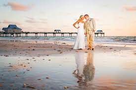 Tropical Destination Clearwater Beach Wedding Hilton Clearwater Beach Clearwater Beach Wedding Wedding Venues Beach Beach Wedding Photography