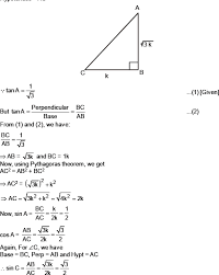 Right triangle trigonometry multiple choice choose the best answer. Cbse 10 Math Cbse Introduction To Trigonometry Ncert Solutions