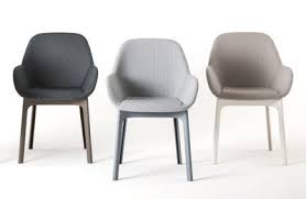 Esprit scandinave très tendance pour ces fauteuils au design contemporain très solide et confortable. Fauteuil Rembourre Clap Kartell Made In Design