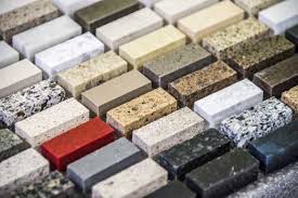 granite countertops in an outdoor kitchen