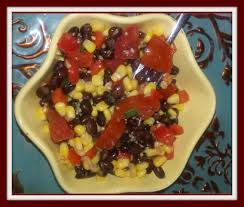 Black Bean And Corn Salad Recipe Black Bean Corn Salad Sweet Lime Dressing 0 Points Recipe Sweet Corn Salad Recipe Food Recipes Black Bean Corn Salad