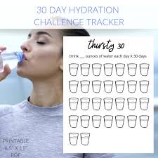 30 Day Water Tracker