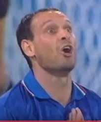 Vier wochen später kannte ihn jeder . Salvatore Toto Schillaci Footballer Italy On This Day