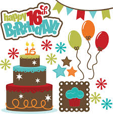 Download Happy 16th Birthday Svg Files For Cutting Machines Teen Svg Files Teen Birthday Svgs 16th Birthday Svgs