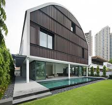 The new avenue south residences will features much exposed foliage throughout the space. The Wind Vault House A Unique Home In Singapore Home Design Lover