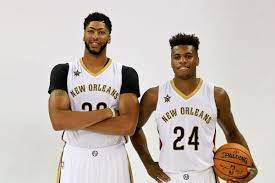He was named the big 12 conference men's basketball player of the year in 2015 and 2016, and in 2016, he received four major national player of the year awards—the john r. Anthony Davis And Buddy Hield Are Doing Some Very Important Bonding In China The Bird Writes