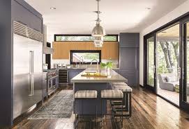 French kitchen design often features an open, airy kitchen space. Marvin Sliding French Doors Contemporary Kitchen Nashville By Avi Windows Doors Houzz