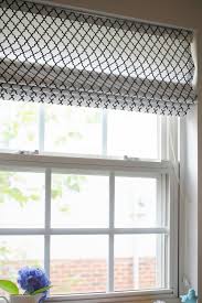 From the outside you see wooden blinds no matter how the back of your roman shade looks. Diy Kitchen Roman Shade Peaceful Happy Home
