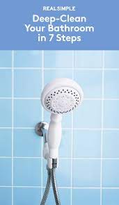 Deep Clean Your Bathroom In 7 Steps Cleaning Hacks House Cleaning Tips Easy Cleaning Hacks