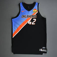 16 overall pick and a 2025 second round pick to the oklahoma city thunder for al horford, moses brown and a 2023. Al Horford Oklahoma City Thunder Game Worn City Edition Jersey 2020 21 Nba Season Nba Auctions