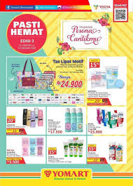 Berikut promo terbaru yang ditawarkan indomaret dirangkum tribunpontianak.co.id dari laman berikut katalog selengkapnya: Katalog Promo Yomart Terbaru 24 Januari 6 Februari 2020 Harga Diskon