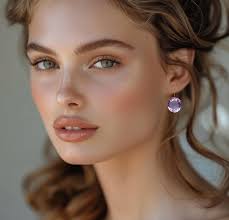 14K Gold Kunzite Drop Earrings, Oval Earrings, Statement Earrings, October  Birthstone, Minimalist Earrings, Kunzite Jewelry Gift for Her.