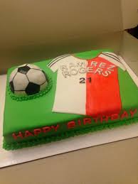 Football Birthday Cakes For 11 Year Old Boy This Cake Was For A 12 Year Old Boy It Was A Yellow Cake With A Chocolate Buttercream Filling The Soccer Ball Is Also Made Out Of Cake Taart