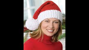 Her royal highness hat knitting pattern. How To Crochet Santa Hat Video One Youtube