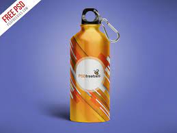 Download Free Psd Aluminum Water Bottle Mockup Free Psd On Behance