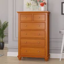 Only 1 available and it's in 1 person's cart. Wamsutter Solid Mahogany Wood 6 Drawer Tall Dresser
