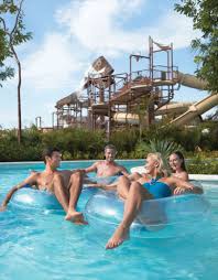 It had 6 giant water slides, a wave pool and an ice cream parlor! Jungala