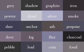 the color thesaurus colours color shades color names