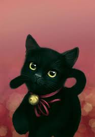 Bell By Nimportant On Deviantart Cats Illustration Cat Artwork Black Cat Art