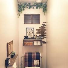 バス トイレ ダイソー diy棚 視力検査表 木製レンガ などのインテリア実例 2016 03 13 19 37 53 roomclip ルームクリップ インテリア 装飾のアイデア インテリア 実例