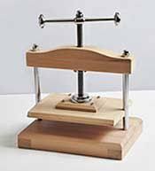 I was going to get her a book press, b… 15 Hand Lever Press Book Press Ideas Book Press Bookbinding Tools Bookbinding