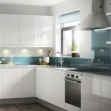Kitchen Compare Com B Q It Marletti Gloss White Handless White Gloss Kitchen Kitchen Unit Doors Kitchen Units