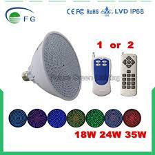 Easy to control by ir remote control within 10m distance, 4 dynamic color changing modes(flash/strobe/fade/smooth) and 16 different static modes multicolor submersible lights. China 12v 35w Color Changing Swimming Pool Lights Bulb Led Par56 E27 Light Switch Control Remote Control Type For Pentair Hayward Light Fixture Inground Pool China Led Outdoor Light