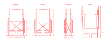 wheelchairs dimensions drawings dimensions guide