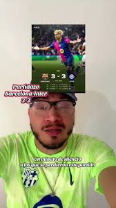 Empate Épico: Barcelona vs Inter 3-3 en Champions