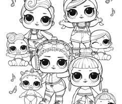 Darmowe kolorowanki l o l surprise do druku colouring pages lol pets kolorowanki lol suprise omg do druku. L O L Surprise Laleczki Kolorowanki Do Wydruku Dla Dzieci Miastodzieci Pl