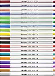 Coloring Felt Tip Pens Stabilo Pen 68 Brush Www Stabilo Com