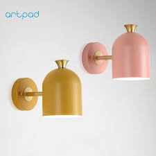 Artpad Nordic Wall Lamp Lampara De Pared Home Bedside Living Room Balcony Aisle Decorative Wall Light Indoor Lighting 4 Wall Lights Wall Lamp Cheap Wall Lights