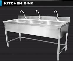Kingo home commercial extra deep handmade stainless steel kitchen sink. Kitchen Skins Commercial Kitchen Sinks Stainless Steel