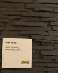 Dreamwall Panels On Display In Ikea Cardiff Reading Pr 442 Pizarra Alpes Brick Paneling Faux Brick Panels Faux Brick