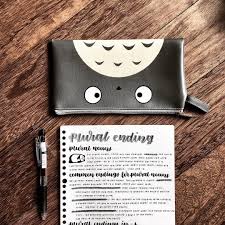 523 Likes 3 Comments Nata Natastudies On Instagram Good Afternoon Toujoursjolie Was Kind Enough To Send Me Some Stuff Totoro Pretty Notes Pencil Case