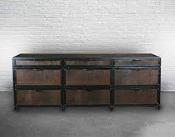 You will get rustic and reclaimed furniture that will stand up over time, because we use the finest materials, too. Industrial Reclaimed Wood Dresser Custom Hutch Buffet Credenza Rustic File Cabinet Urban Office Furniture Handmade On Amazon Accuweather Shop