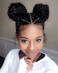 Looking for short curly hairstyles black women? 100 Hairstyles For Natural Hair You Ll Really Like Thrivenaija Mixed Race Hairstyles Natural Hair Styles Long Hair Styles