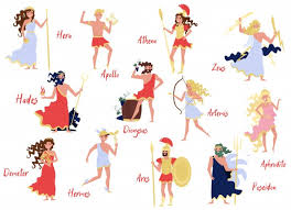 While still a baby, he escaped from the cave in which his mother maia gave birth to him, and stole apollo's herd. Free Vector Ancient Greece Olympian God Of War Ares In Helmet With Sword Amidst Battle Flat Cartoon