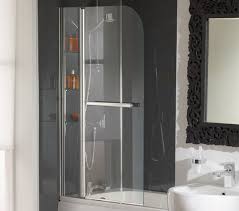 With a glass build, this shower shelf pairs with any interior with its simple, attractive design. Essential Cascade Curved Bath Screen With Rail And Glass Shelves Eb304